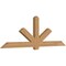 Ekena Millwork Kennewick Timber Gable Bracket, Western Red Cedar, 96"W x 32"H x 3 1/2"D x 5 1/2"F, 8/12 Pitch GBW096X32X0406KEN00SWR - alternate 2